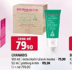 Terno Cannabis detoxikační jílová maska nabídka