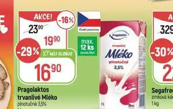 Globus Trvanlivé mléko 3,5% nabídka