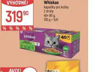 Globus Whiskas kapsičky pro kočky nabídka