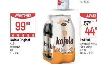 Globus Kofola original 4pack nabídka