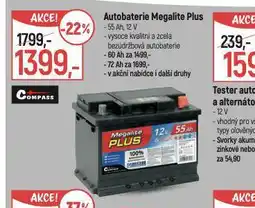 Globus Autobaterie megalite plus 60 ah nabídka