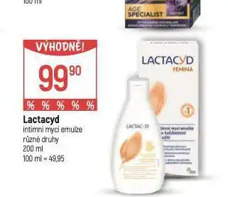 Globus Lactacyd intimní mycí emulze nabídka