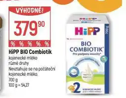 Globus Hipp bio combiotik kojenecké mléko nabídka