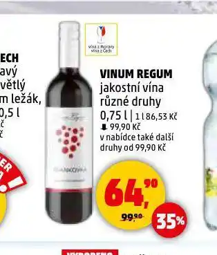 Penny Market Vinium regum nabídka