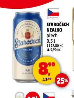 Penny Market Pivo staročech nealko nabídka