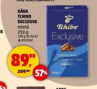 Penny Market Mletá káva tchibo exclusive nabídka