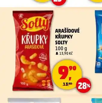 Penny Market Solty arašídové křupky nabídka