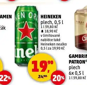 Penny Market Pivo heineken nabídka