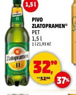 Penny Market Pivo zlatopramen 11 nabídka