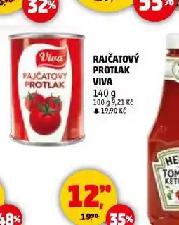 Penny Market Viva rajčatový protlak nabídka