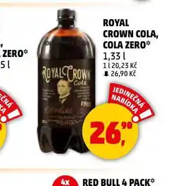 Penny Market Royal crown cola, cola zero nabídka