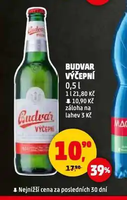 Penny Market Pivo budvar výčepní nabídka