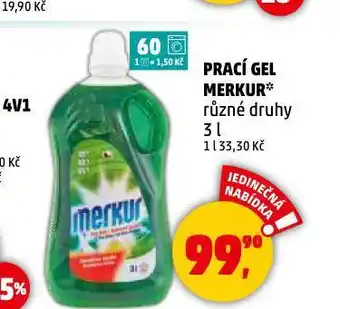 Penny Market Merkur prací gel nabídka