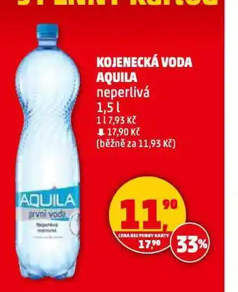 Penny Market Aquila kojenecká voda nabídka