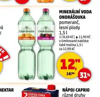 Penny Market Ondrášovka pomeranč, lesní plody nabídka