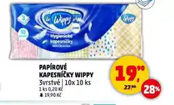 Penny Market Wippy papírové kapesníčky nabídka