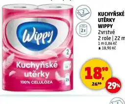 Penny Market Wippy kuchyňské utěrky nabídka