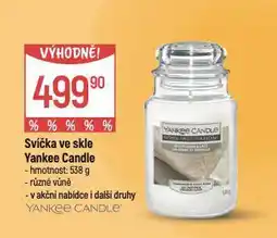 Globus Yankee candle svíčka ve skle nabídka