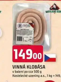 Trefa Vinná klobása 500g nabídka