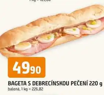 Trefa BAGETA S DEBRECÍNSKOU PEČENÍ 220 g nabídka