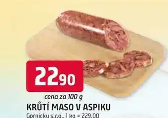 Trefa KRŮTÍ MASO V ASPIKU 100g nabídka