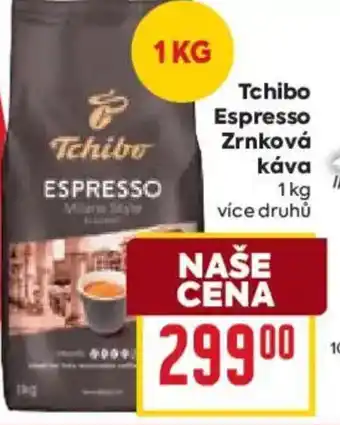 Billa Tchibo Espresso Zrnková Κάνα nabídka