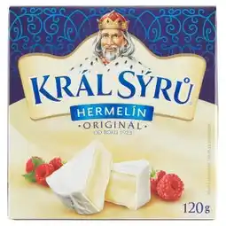 Trefa Král Sýrů Hermelín originál 120g nabídka