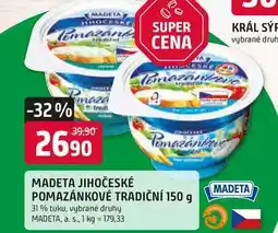 Trefa MADETA POMAZÁNKOVÉ TRADIČNÍ 150 g 31 % tuku nabídka