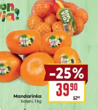 Billa Mandarinka nabídka