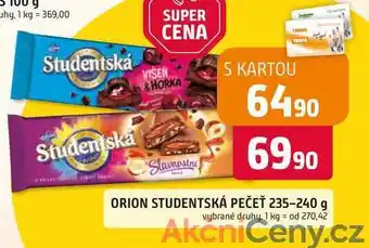 Trefa ORION STUDENTSKÁ PEČEŤ 235-240 g nabídka