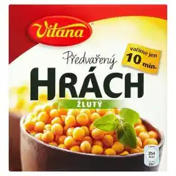 Trefa Vitana Předvařený hrách žlutý 350g nabídka