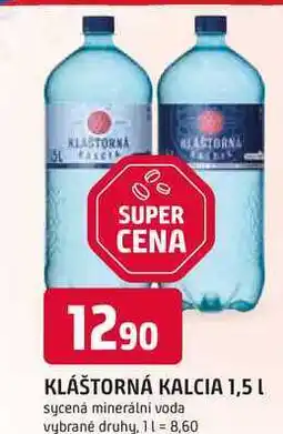 Trefa KLÁŠTORNÁ KALCIA 1,5l nabídka