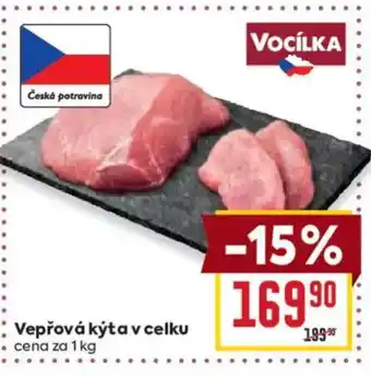 Billa Vepřová kýta v celku nabídka