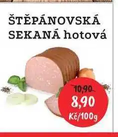 RABBIT řeznictví ŠTĚPÁNOVSKÁ SEKANÁ hotová 100g nabídka