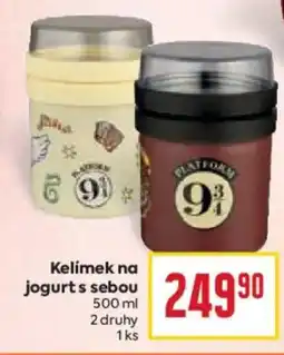 Billa Kelímek na jogurts sebou nabídka