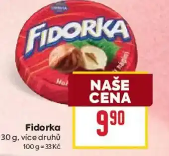 Billa Fidorka nabídka