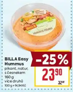 Billa BILLA Easy Hummus nabídka