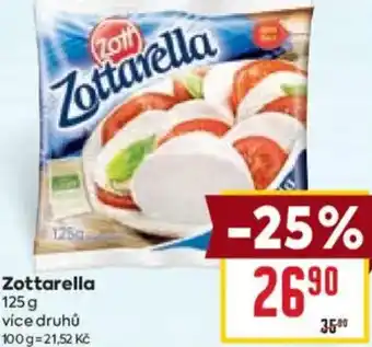 Billa Zottarella nabídka