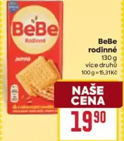 Billa BeBe rodinné nabídka