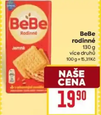 Billa BeBe rodinné nabídka