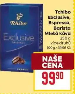 Billa Tchibo Exclusive, Espresso, Barista Mletá káva nabídka