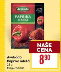 Billa Avokádo Paprika mletá nabídka