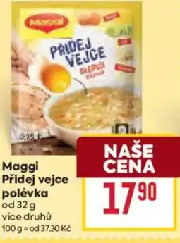 Billa Maggi Přidej vejce polévka nabídka