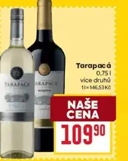 Billa Tarapacá nabídka