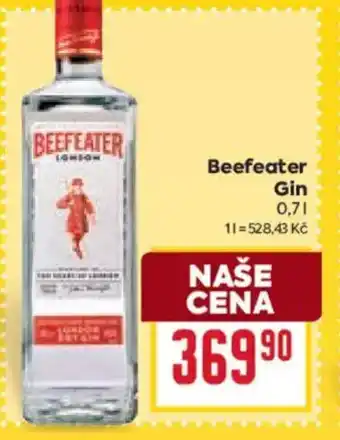 Billa Beefeater Gin nabídka