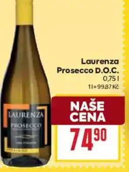 Billa Laurenza Prosecco D.O.C. nabídka