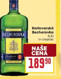 Billa Karlovarská Becherovka nabídka