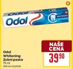 Billa Odol Whitening Zubní pasta nabídka