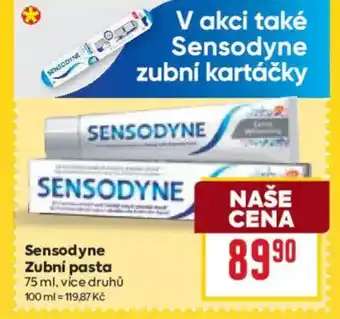 Billa Sensodyne Zubní pasta nabídka