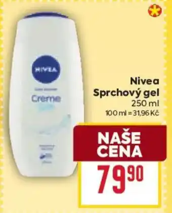 Billa NIVEA Sprchový gel nabídka